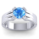 Swiss Blue Topaz