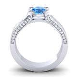 Swiss Blue Topaz