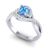 Swiss Blue Topaz