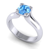 Swiss Blue Topaz
