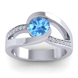 Swiss Blue Topaz