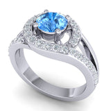 Swiss Blue Topaz