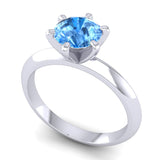Swiss Blue Topaz