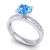 Swiss Blue Topaz