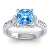 Swiss Blue Topaz
