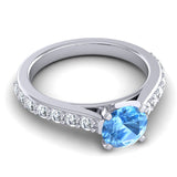 Swiss Blue Topaz
