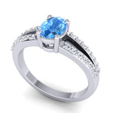 Swiss Blue Topaz