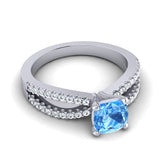 Swiss Blue Topaz