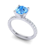 Swiss Blue Topaz