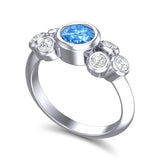Swiss Blue Topaz