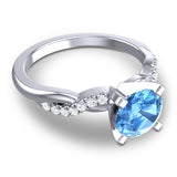 Swiss Blue Topaz